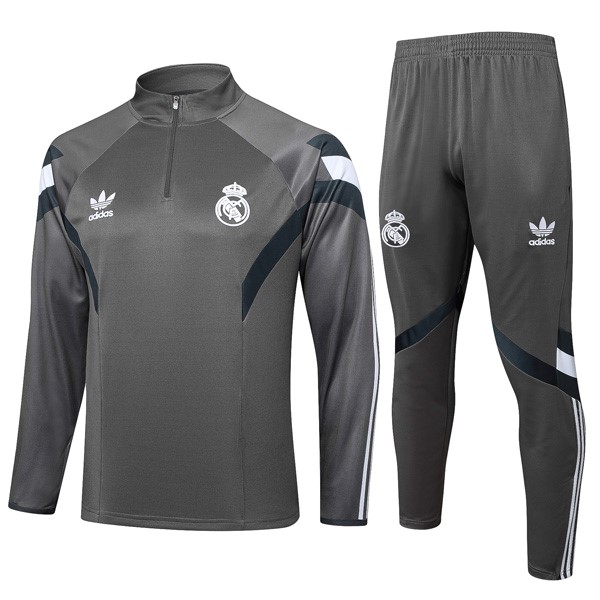 Sudadera De Training Real Madrid 2024/25 Gris 2